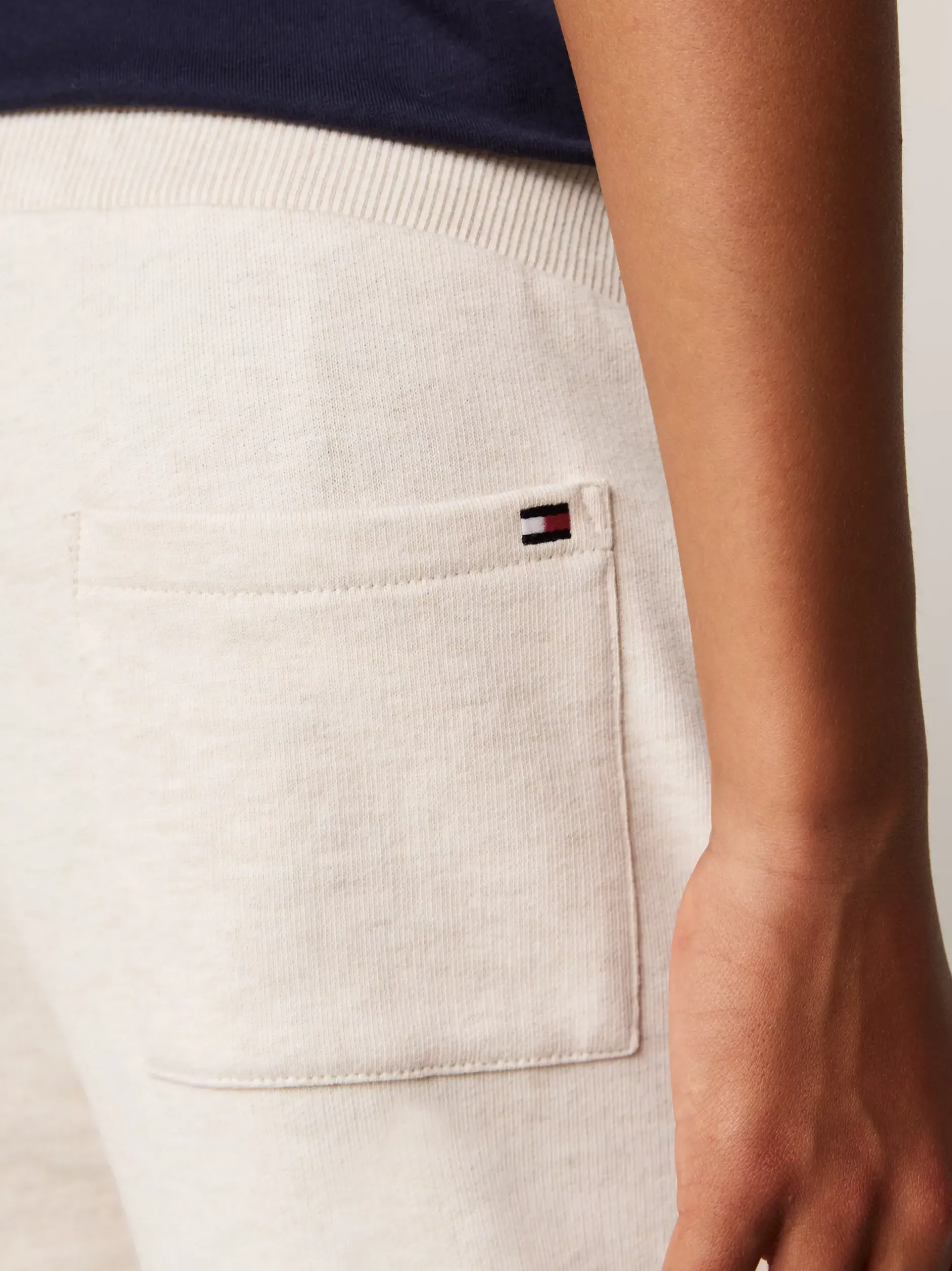 Spodnie, Szorty I Spódnice|Spodnie I Szorty*Tommy Hilfiger Joggery Z Troczkami W Talii I Logo CALICO HEATHER