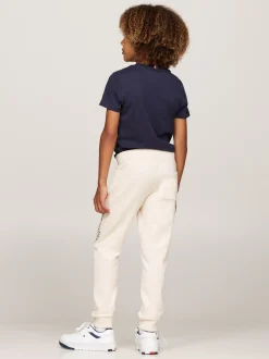 Spodnie, Szorty I Spódnice|Spodnie I Szorty*Tommy Hilfiger Joggery Z Troczkami W Talii I Logo CALICO HEATHER