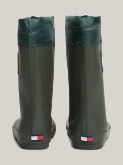Obuwie I Akcesoria|Obuwie I Akcesoria*Tommy Hilfiger Kalosze Z Troczkami MILITARY GREEN