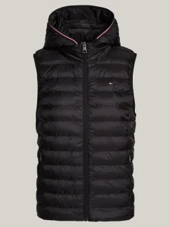 Kurtki & Płaszcze*Tommy Hilfiger Kamizelka Puchowa BLACK