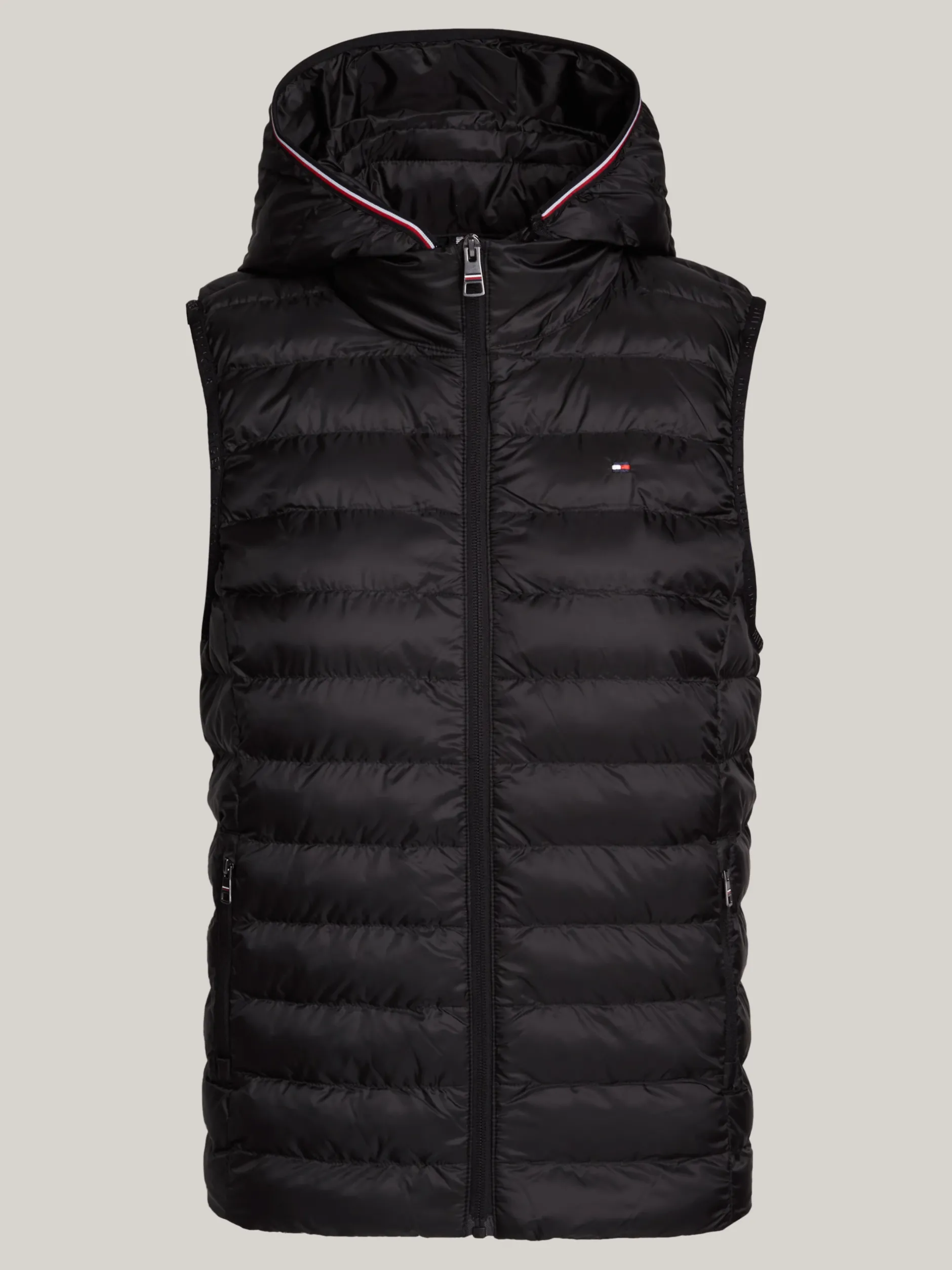 Kurtki & Płaszcze*Tommy Hilfiger Kamizelka Puchowa BLACK