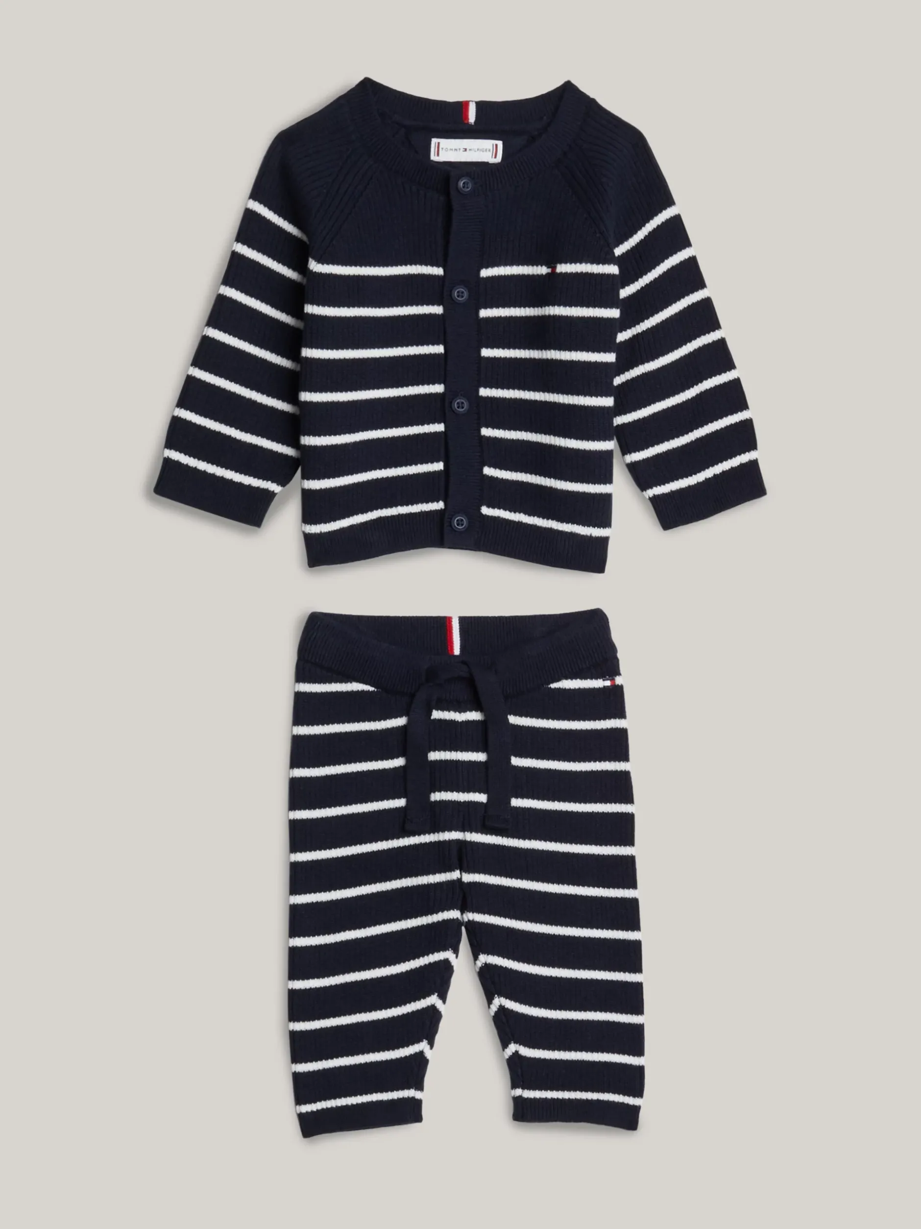 Dziewczynki|Chłopcy*Tommy Hilfiger Kardigan I Joggery W Opakowaniu Podarunkowym DESERT SKY STRIPE
