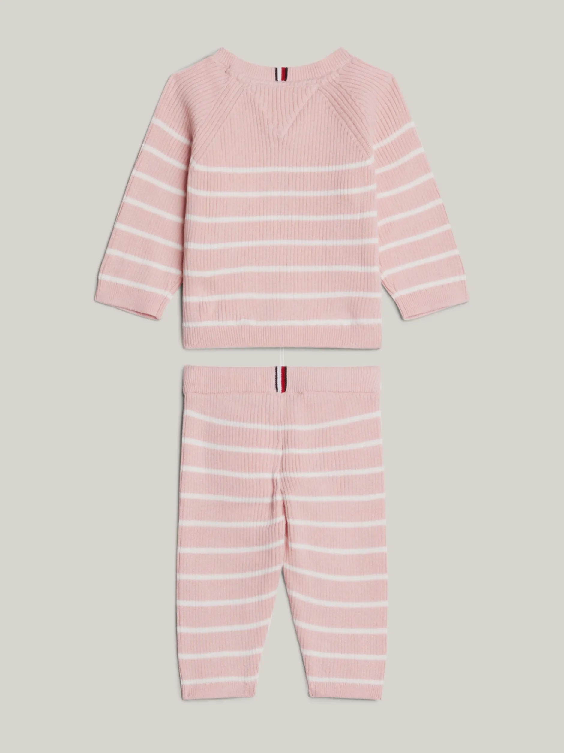 Dziewczynki|Chłopcy*Tommy Hilfiger Kardigan I Joggery W Opakowaniu Podarunkowym SOFT ROSE STRIPE