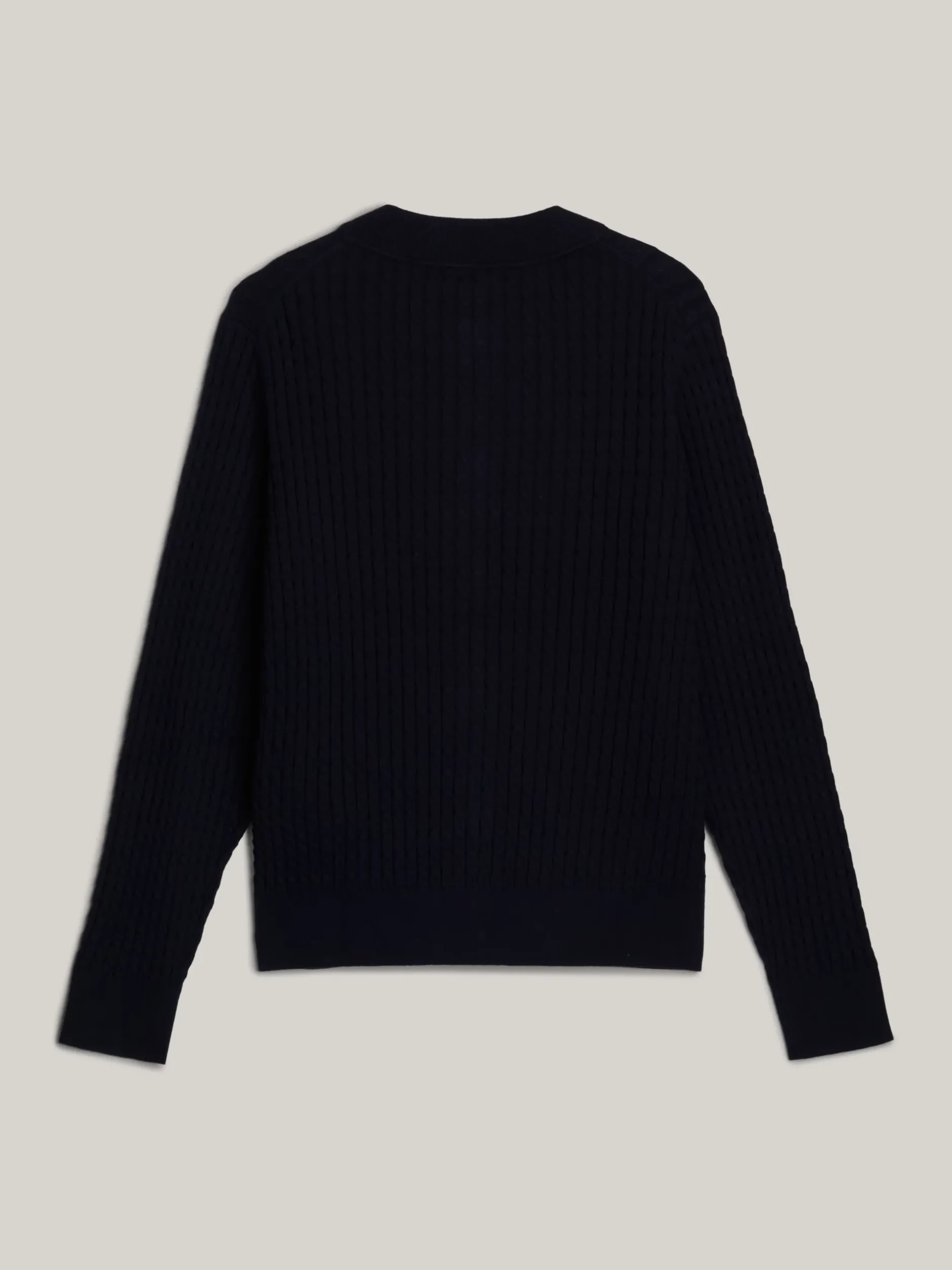 Swetry Z Okrągłym Dekoltem|Swetry*Tommy Hilfiger Kardigan Z Okrągłym Dekoltem Adaptive DESERT SKY