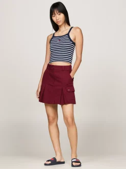 Sandały*Tommy Hilfiger Klapki Basenowe Z Naszywką DARK NIGHT NAVY