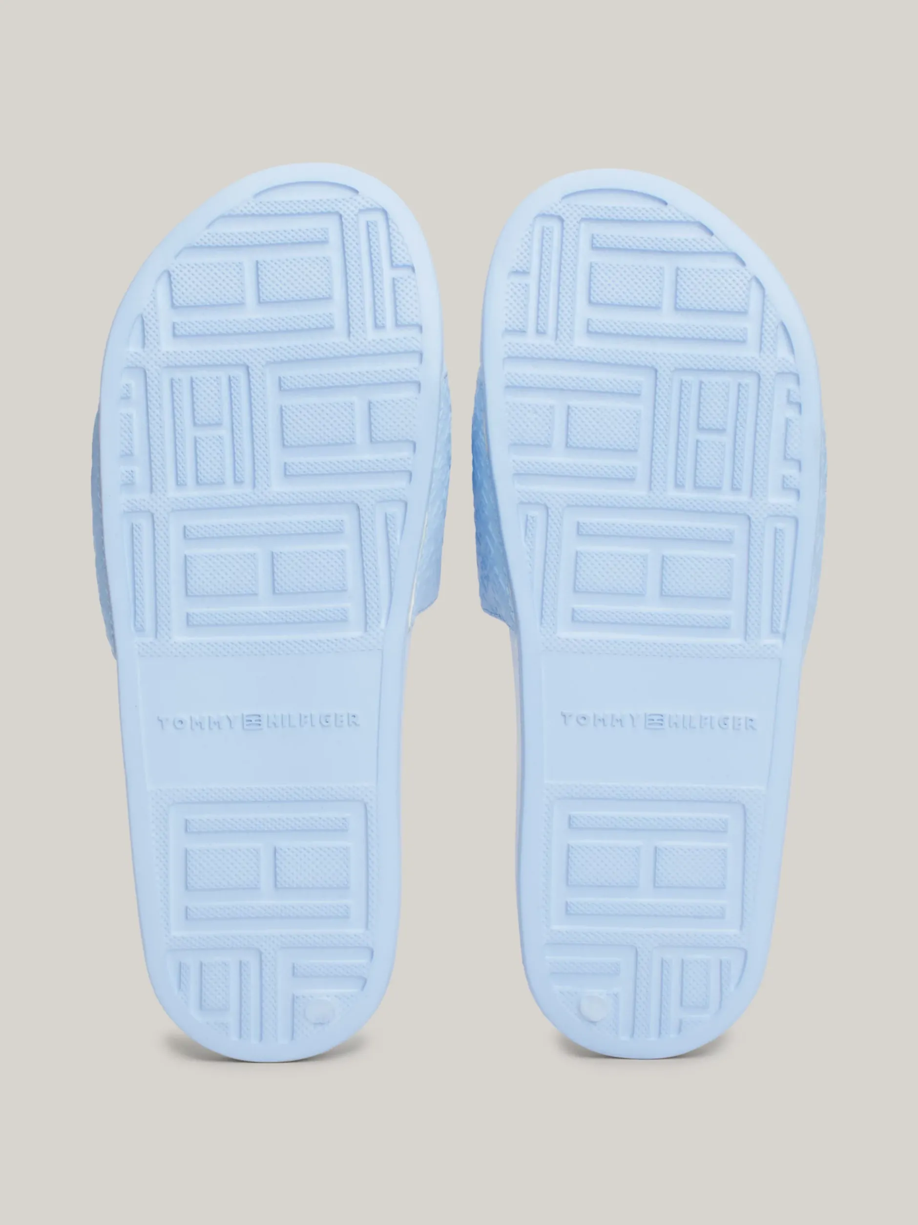 Sandały*Tommy Hilfiger Klapki Kąpielowe Z Monogramem TH VESSEL BLUE