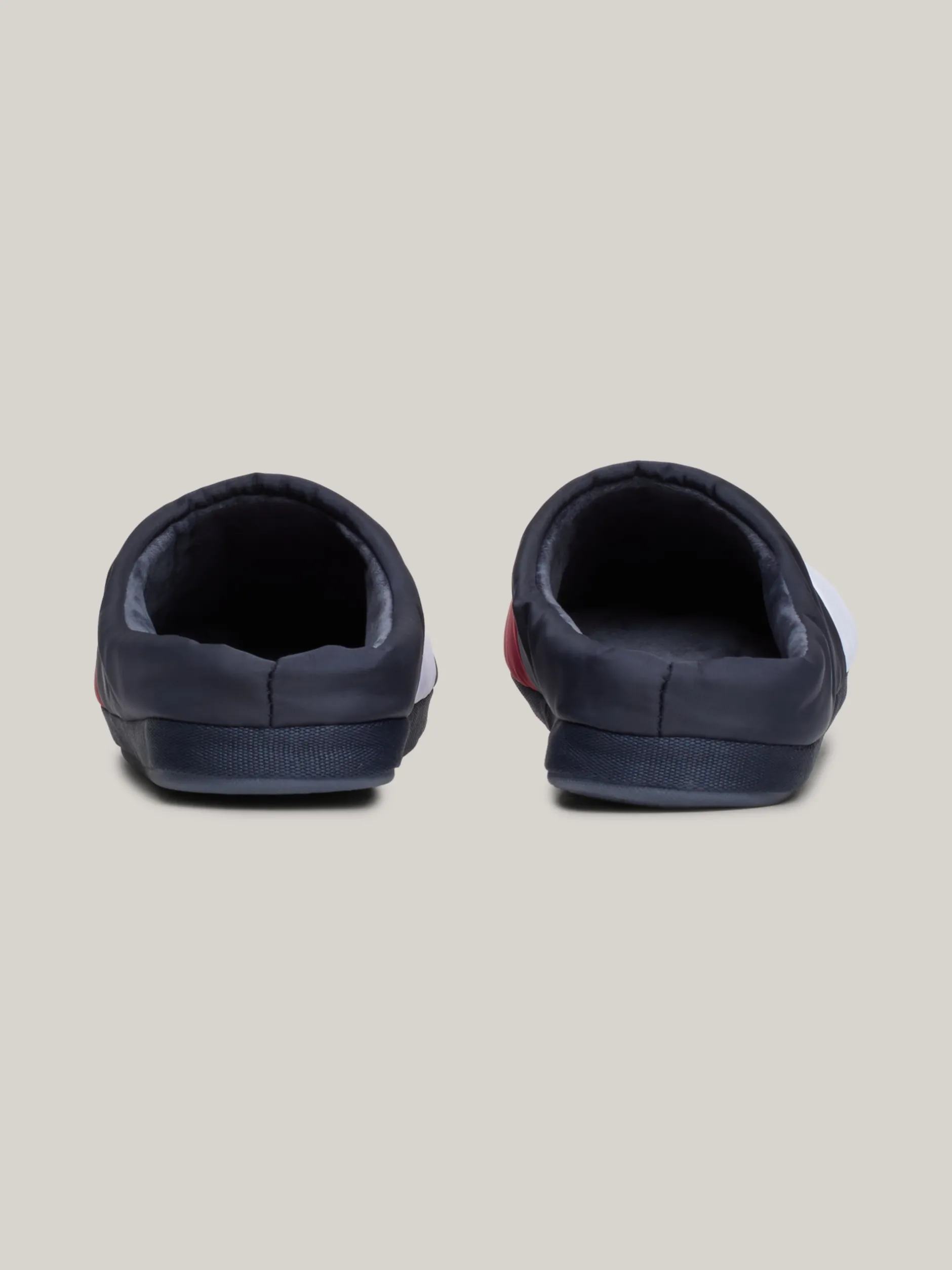 Buty Casual*Tommy Hilfiger Klapki Z Blokami Kolorów DESERT SKY