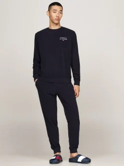 Buty Casual*Tommy Hilfiger Klapki Z Blokami Kolorów DESERT SKY
