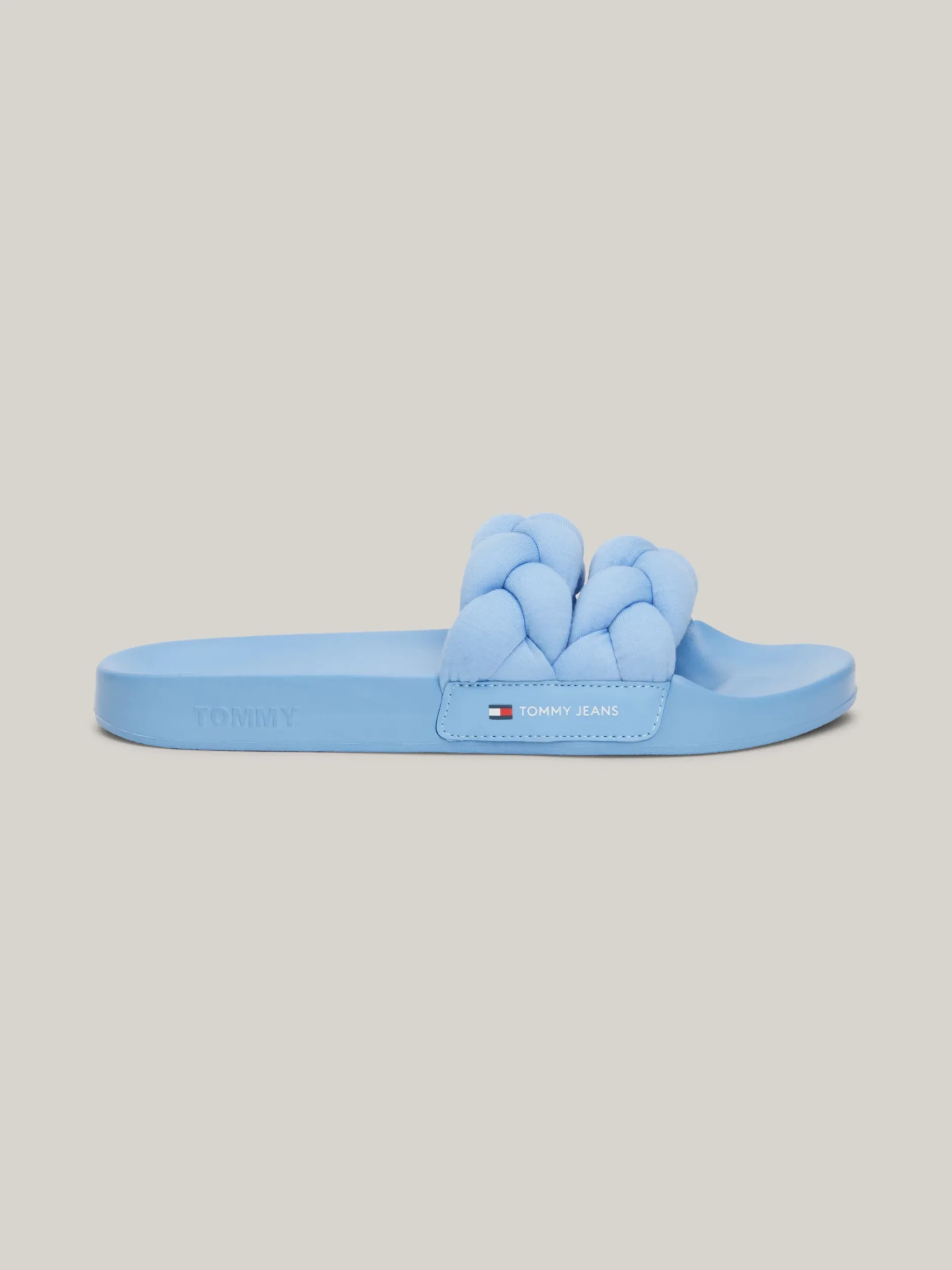 Sandały*Tommy Hilfiger Klapki Z Plecionym Paskiem WESTSIDE BLUE