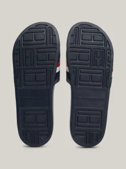 Sandały I Japonki*Tommy Hilfiger Klapki Z Sygnowaną Wstawką DESERT SKY