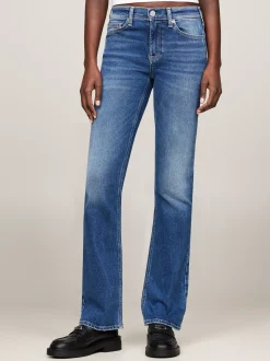 Jeansy*Tommy Hilfiger Klasyczne Jeansy Z Rozszerzanymi Nogawkami DENIM MEDIUM