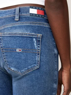 Jeansy*Tommy Hilfiger Klasyczne Jeansy Z Rozszerzanymi Nogawkami DENIM MEDIUM