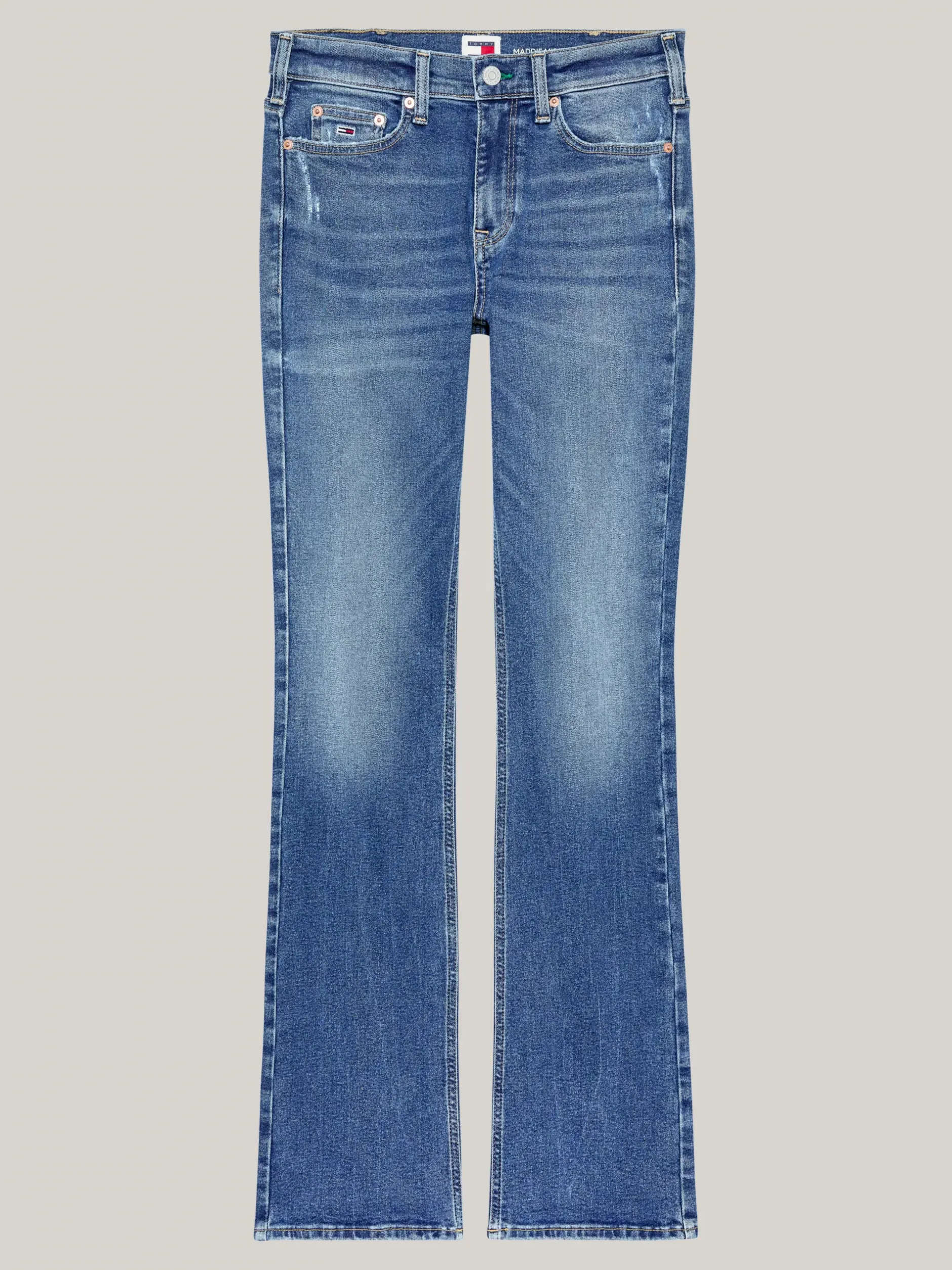 Jeansy*Tommy Hilfiger Klasyczne Jeansy Z Rozszerzanymi Nogawkami DENIM MEDIUM