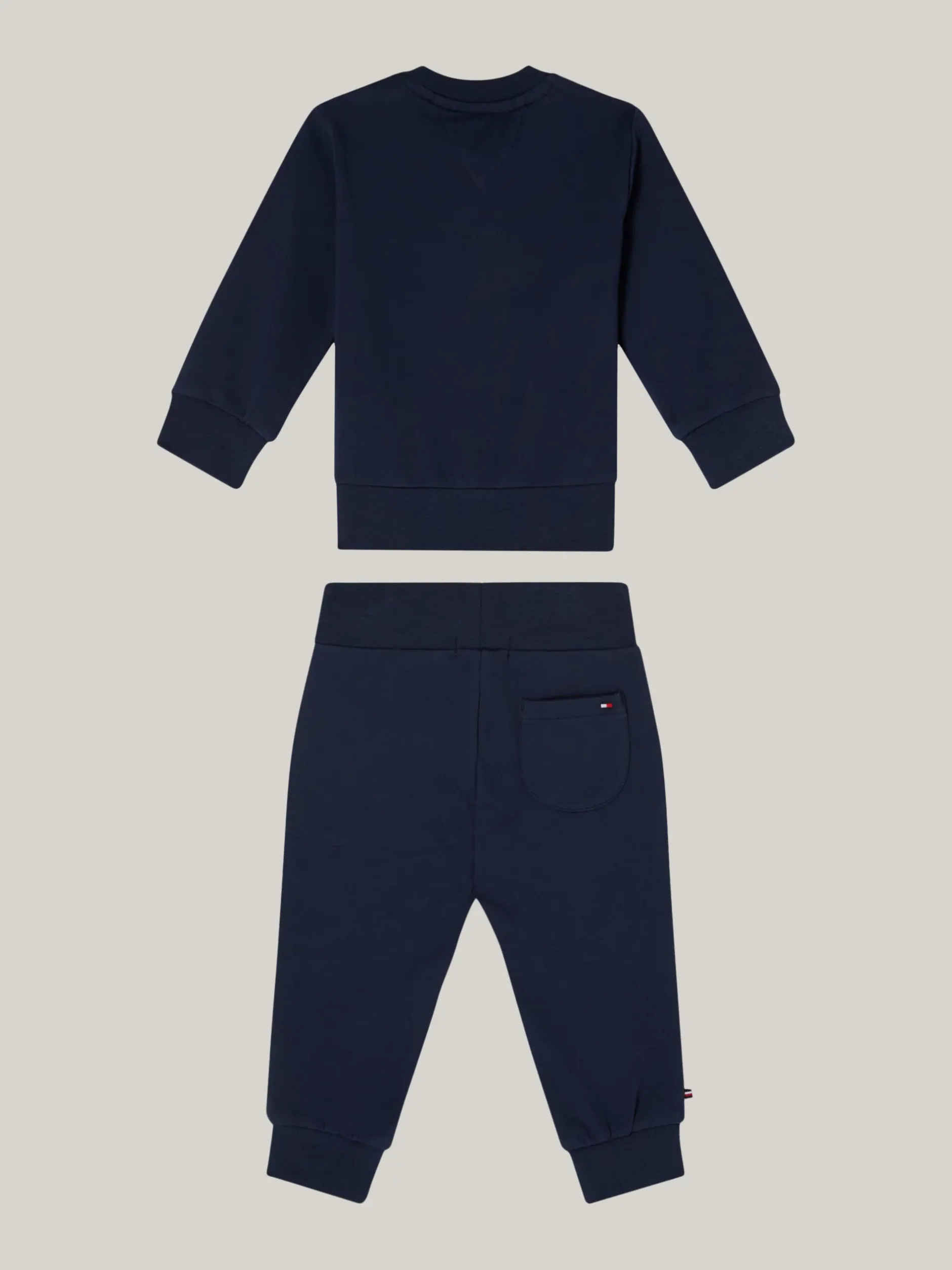 Dziewczynki|Chłopcy*Tommy Hilfiger Komplet Essential Z Logo: Bluza I Joggery TWILIGHT NAVY