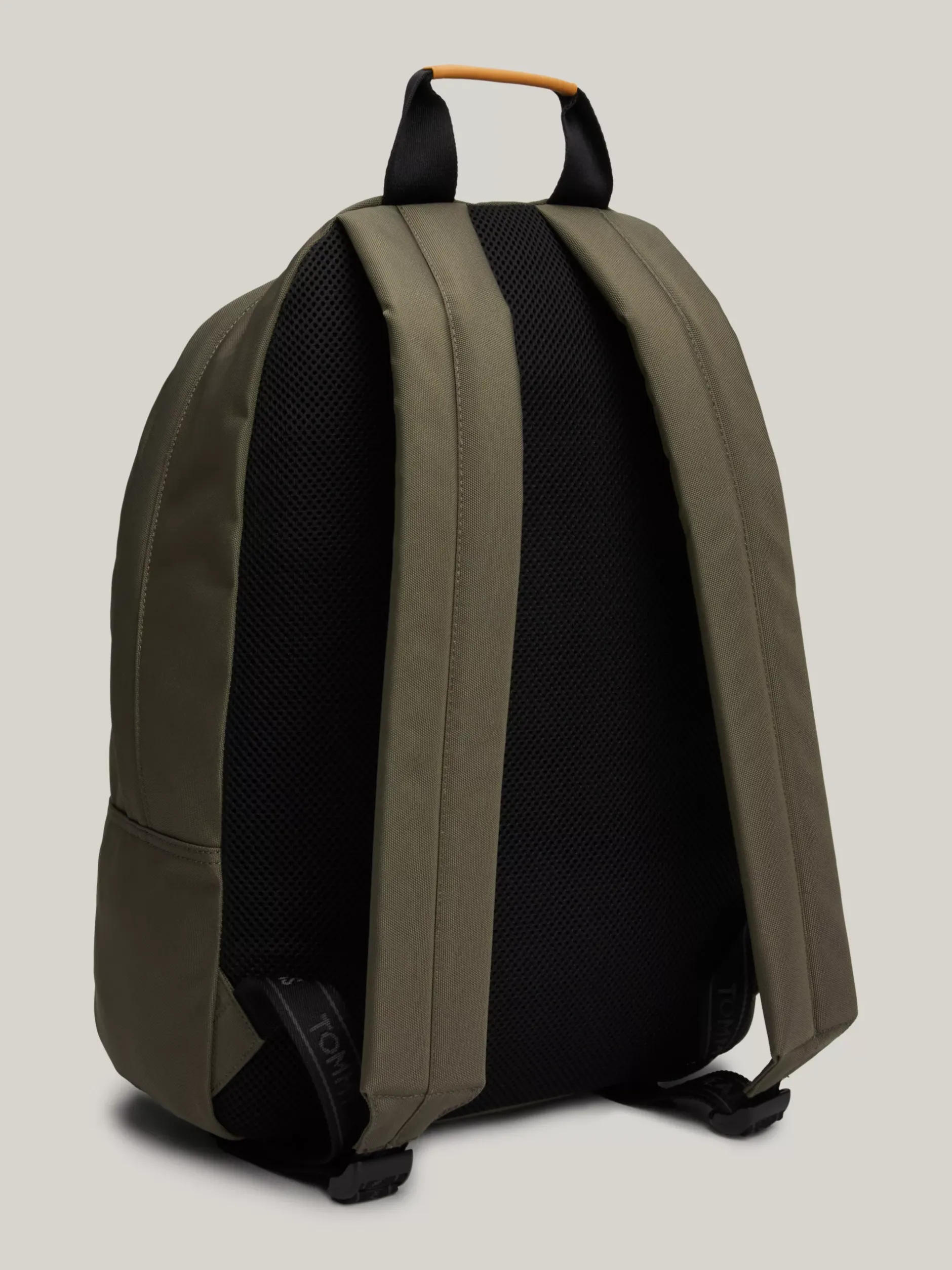 Plecaki*Tommy Hilfiger Kopułowy Plecak Z Naszywką Essential PEWTER GREEN