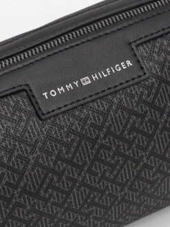 Kosmetyczki*Tommy Hilfiger Kosmetyczka W Monogram TH BLACK