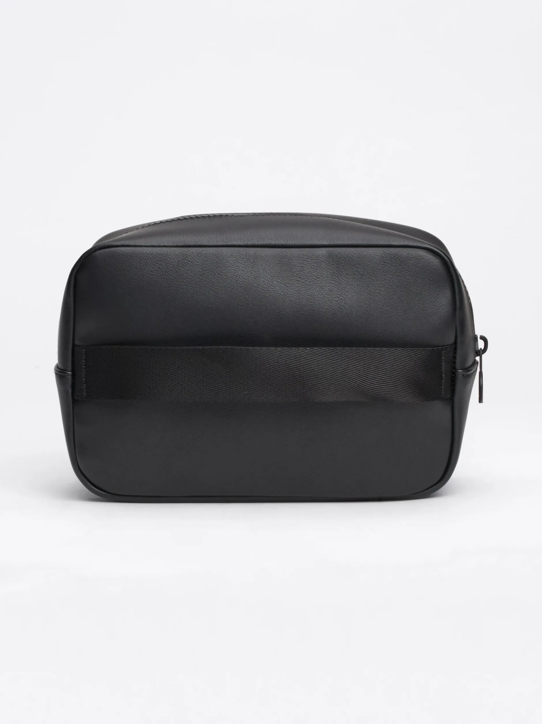 Kosmetyczki*Tommy Hilfiger Kosmetyczka Z Fakturą Piki BLACK