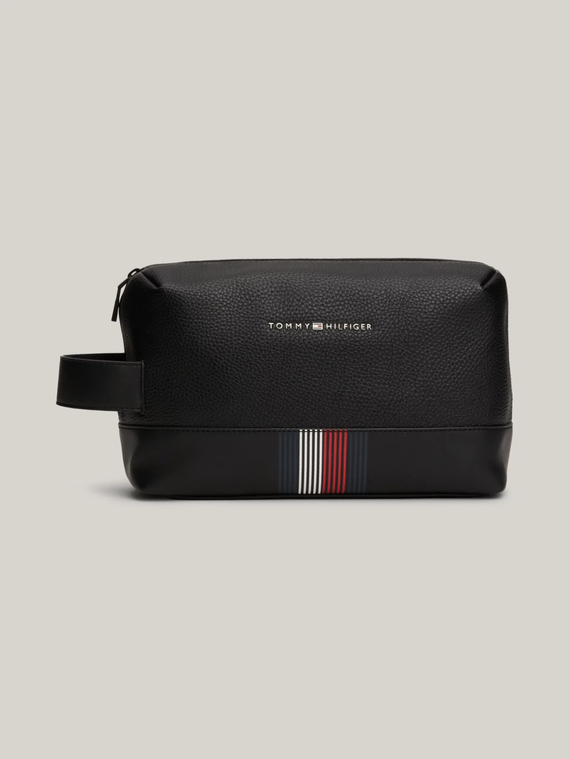 Kosmetyczki*Tommy Hilfiger Kosmetyczka Z Metalowym Logo BLACK