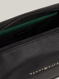 Kosmetyczki*Tommy Hilfiger Kosmetyczka Z Metalowym Logo BLACK