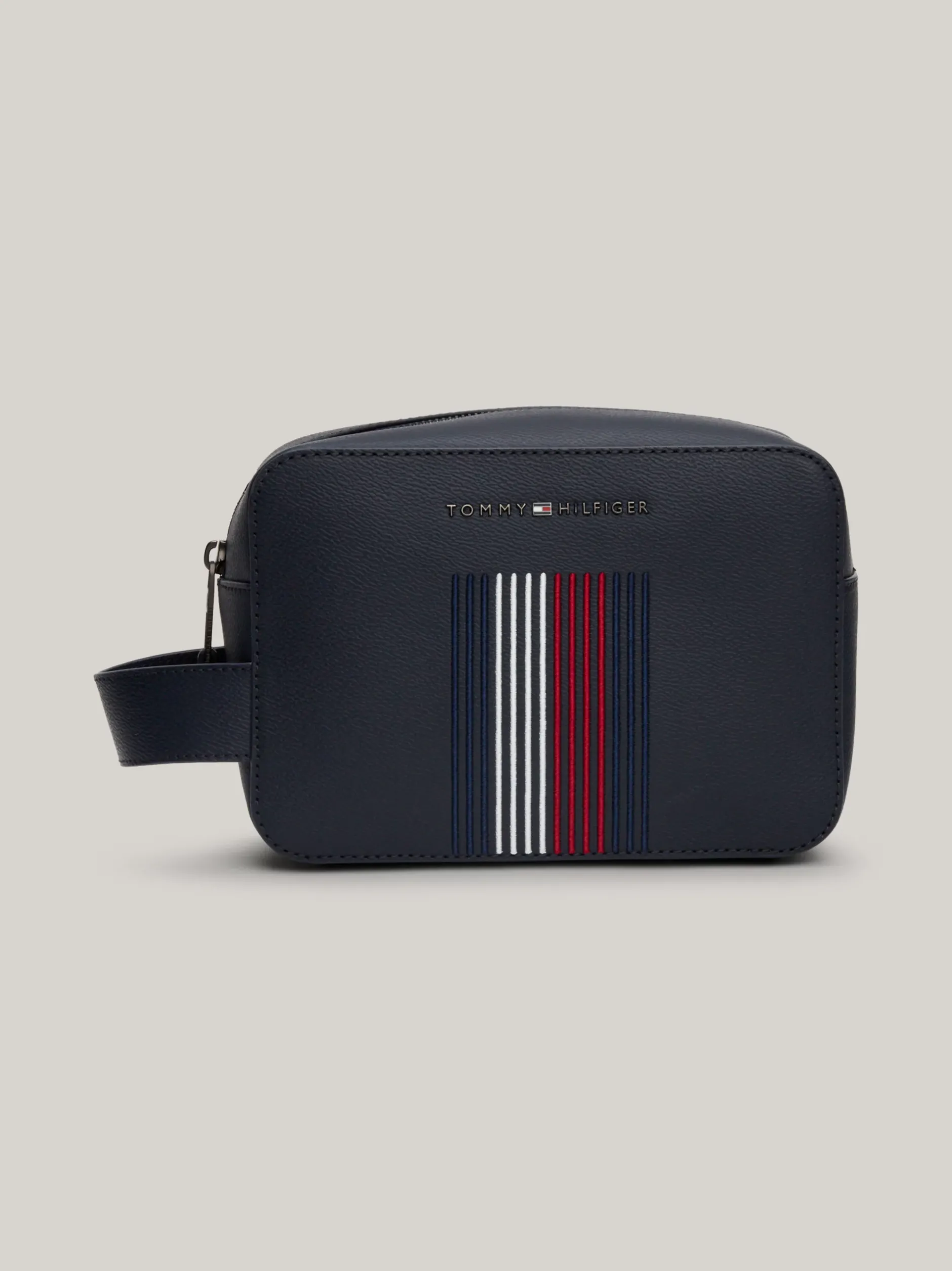 Kosmetyczki*Tommy Hilfiger Kosmetyczka Z Metalowym Logo TH Premium Business SPACE BLUE
