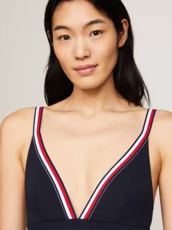 Stroje Kąpielowe*Tommy Hilfiger Kostium Kąpielowy Z Poduszkami DESERT SKY