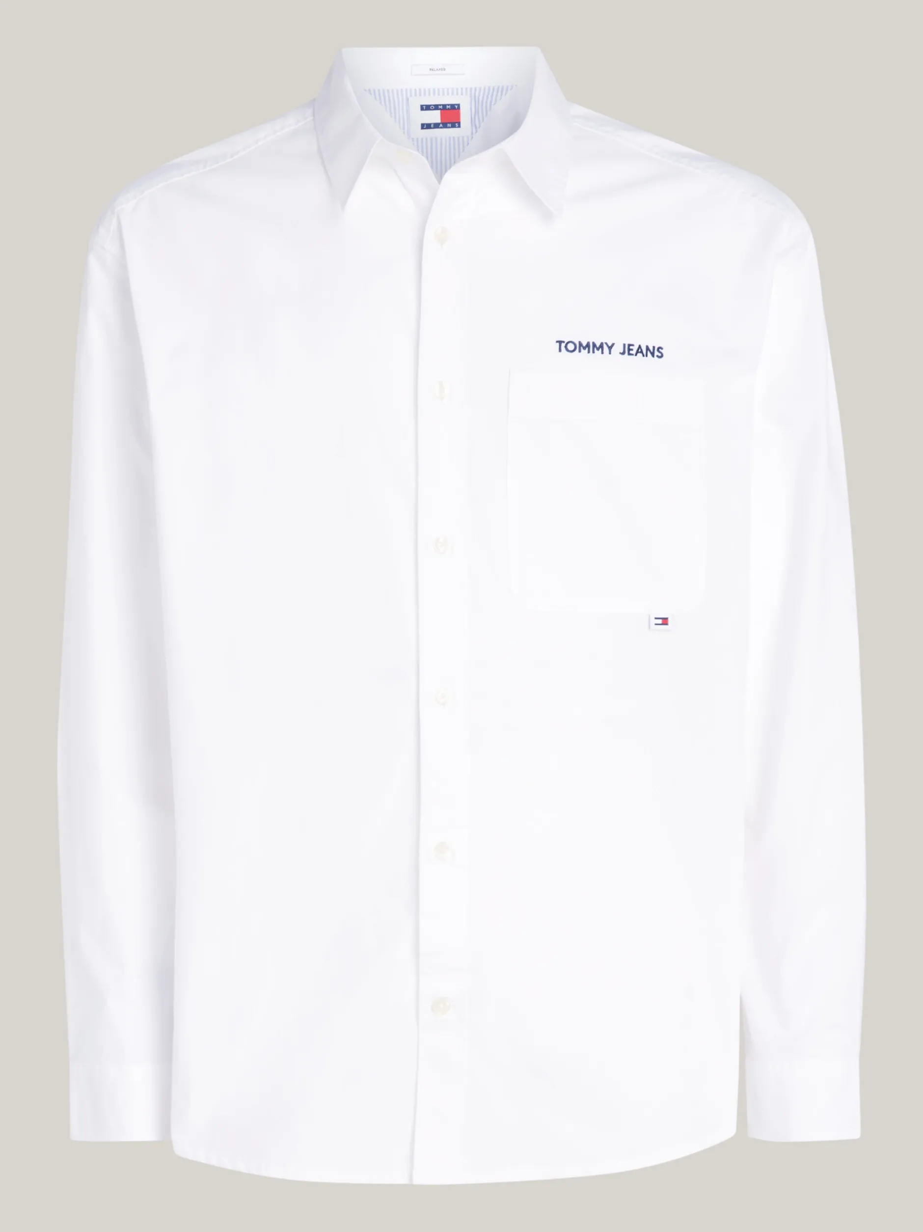 Koszule*Tommy Hilfiger Koszula Classic O Regularnym Kroju Z Logo WHITE