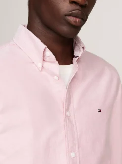 Koszule*Tommy Hilfiger Koszula Heritage Z Bawełny Oxford HERITAGE PINK