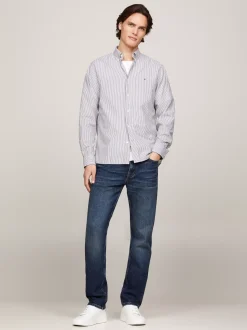 Koszule*Tommy Hilfiger Koszula O Regularnym Kroju DESERT SKY / OPTIC WHITE