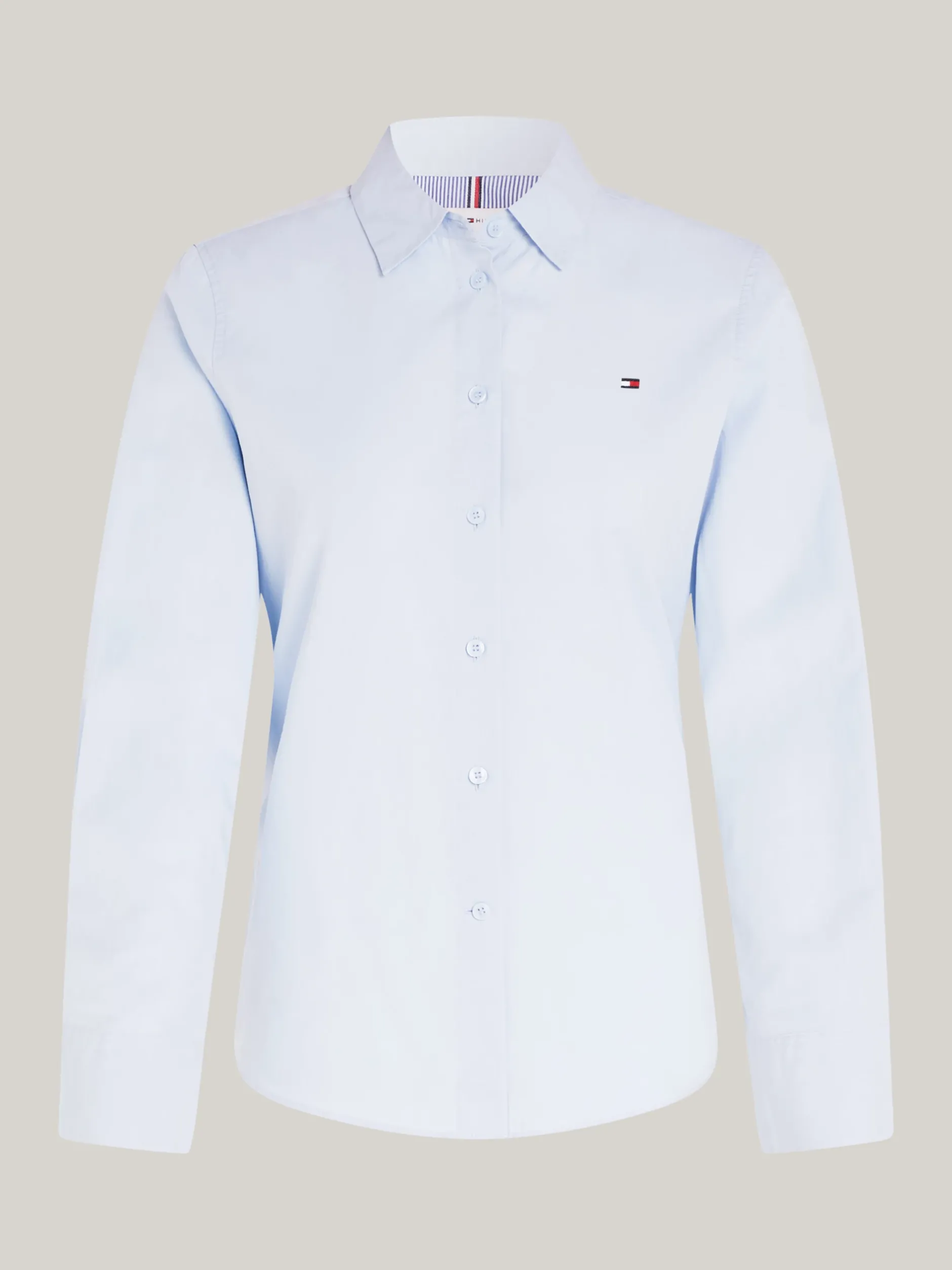 Koszule & Bluzki*Tommy Hilfiger Koszula O Regularnym Kroju Z Kolekcji Essential BREEZY BLUE