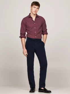 Koszule*Tommy Hilfiger Koszula O Wąskim Kroju Ze Wzorem ROUGE / MULTI