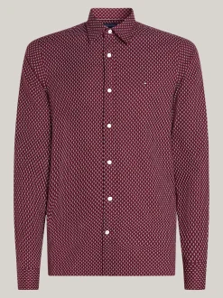 Koszule*Tommy Hilfiger Koszula O Wąskim Kroju Ze Wzorem ROUGE / MULTI