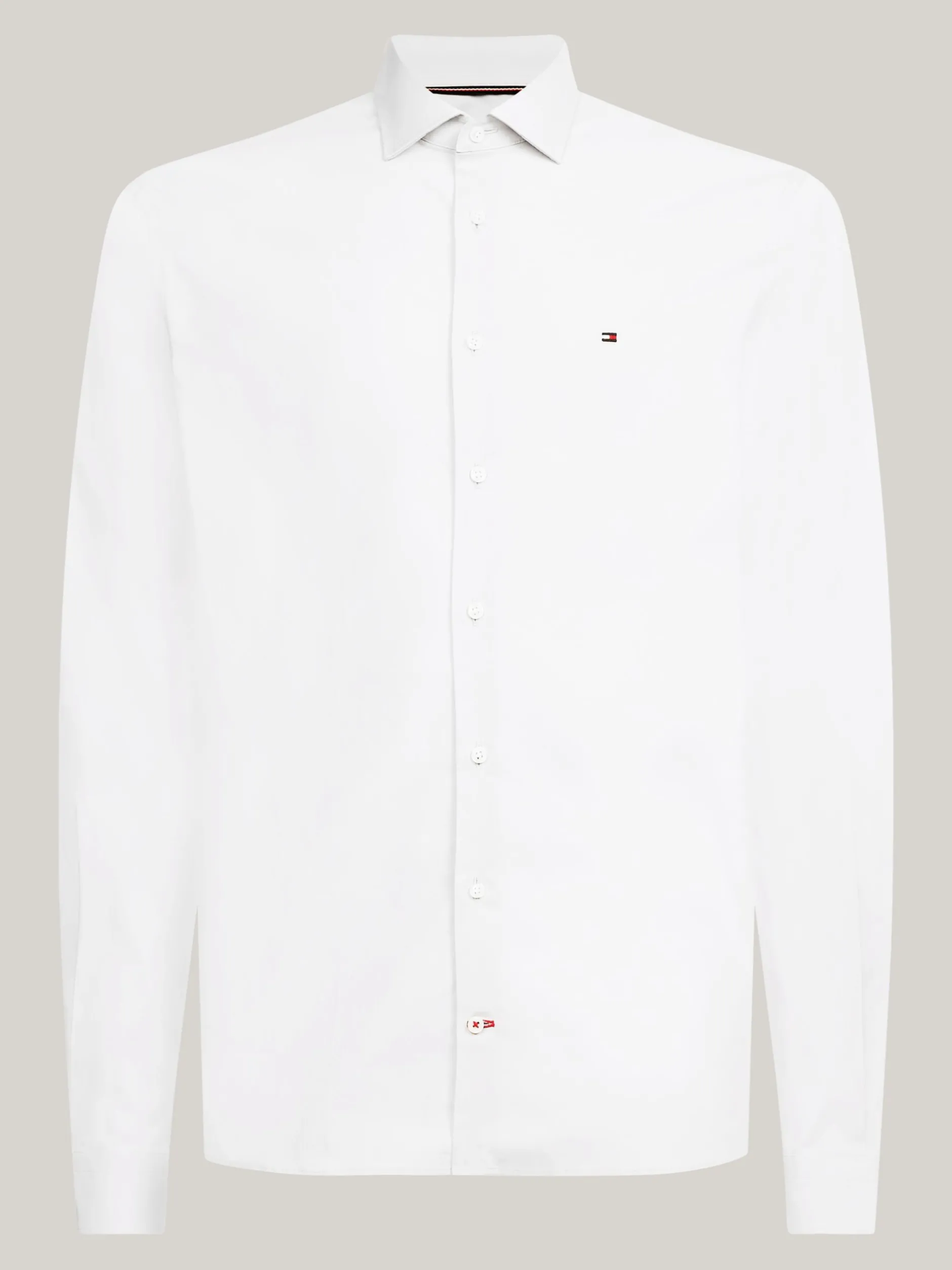 Koszule*Tommy Hilfiger Koszula Popelinowa TH Flex BRIGHT WHITE