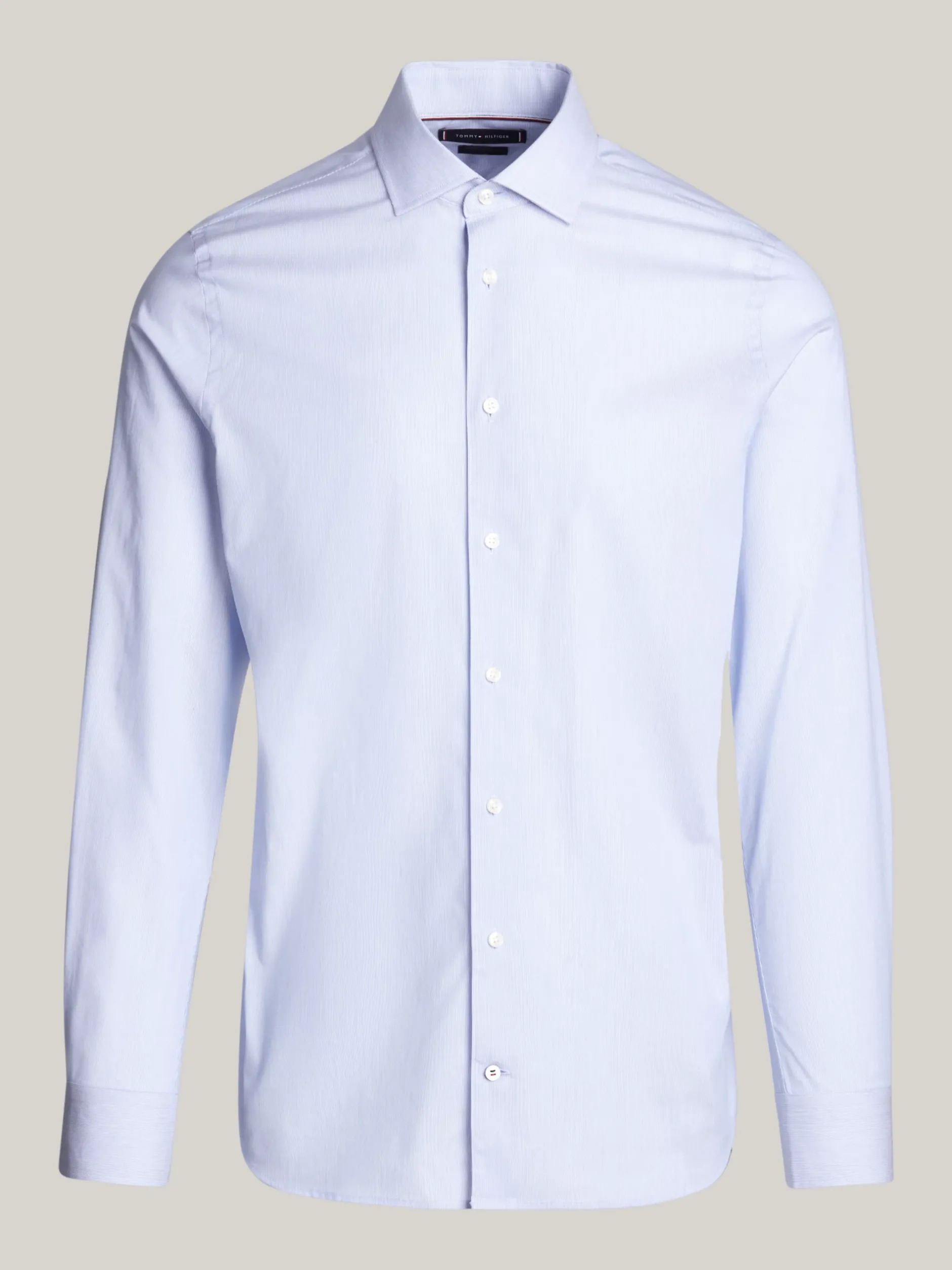 Koszule*Tommy Hilfiger Koszula Smart Casual O Wąskim Kroju W Paski TH CLASSIC BLUE STRIPE