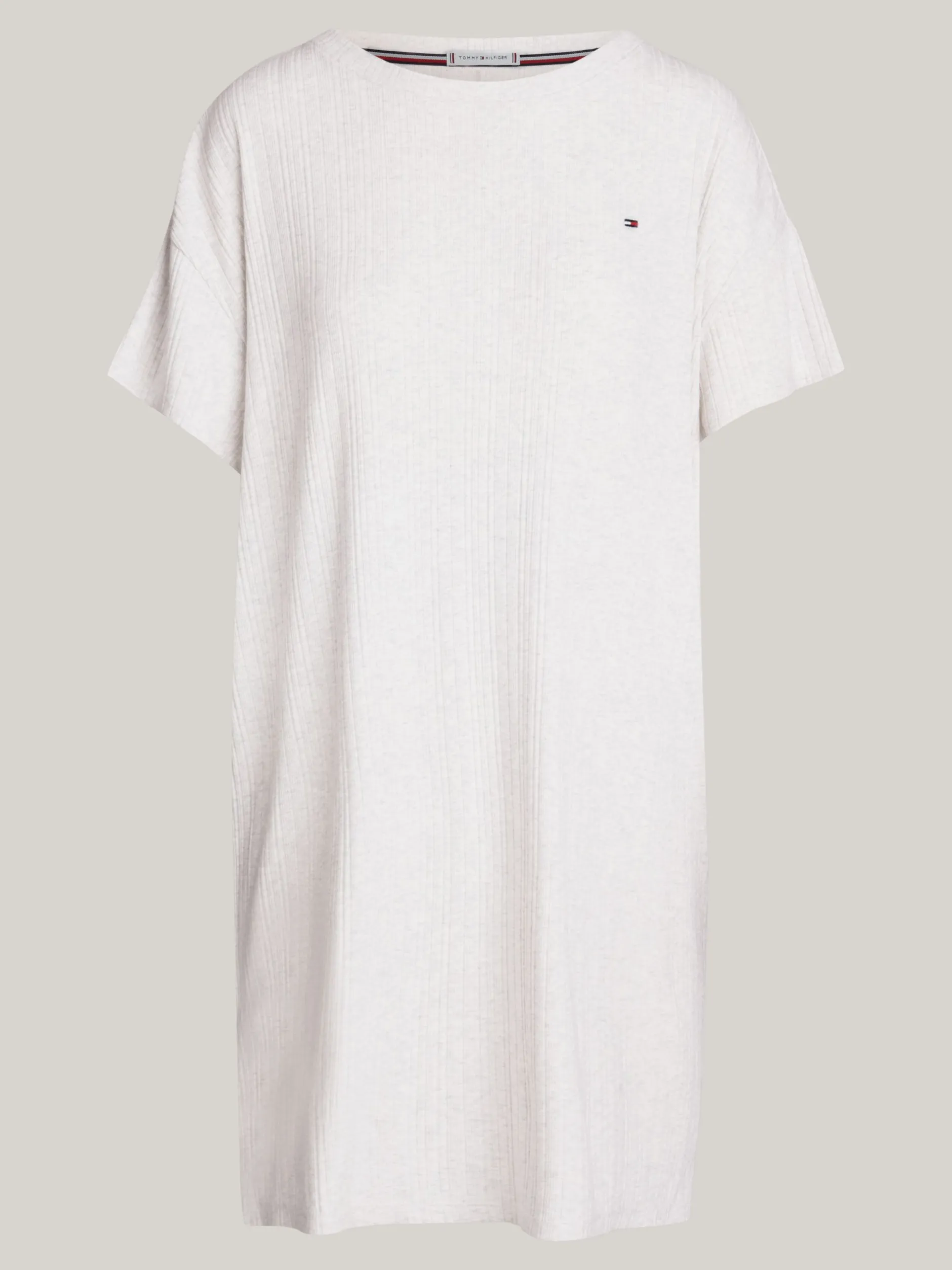 Piżamy & Odziez Nocna|Stroje Domowe*Tommy Hilfiger Koszulka Nocna Z Dżerseju TH Original ICE GREY HEATHER