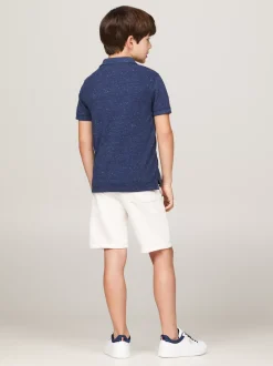 T-Shirty I Koszulki Polo*Tommy Hilfiger Koszulka Polo Hilfiger Monotype AEGEAN SEA HEATHER
