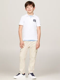 T-Shirty I Koszulki Polo*Tommy Hilfiger Koszulka Polo O Regularnym Kroju WHITE