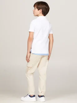 T-Shirty I Koszulki Polo*Tommy Hilfiger Koszulka Polo O Regularnym Kroju WHITE