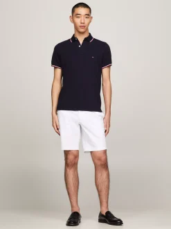 Koszulki Polo*Tommy Hilfiger Koszulka Polo O Wąskim Kroju DESERT SKY