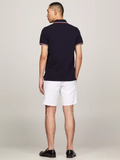 Koszulki Polo*Tommy Hilfiger Koszulka Polo O Wąskim Kroju DESERT SKY
