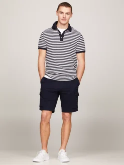 Koszulki Polo*Tommy Hilfiger Koszulka Polo O Wąskim Kroju 1985 Collection DESERT SKY/WHITE