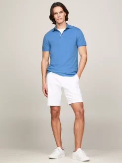 Koszulki Polo*Tommy Hilfiger Koszulka Polo O Wąskim Kroju 1985 Collection BLUE SPELL