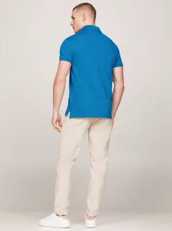 Koszulki Polo*Tommy Hilfiger Koszulka Polo O Wąskim Kroju 1985 Collection VIBRANT INDIGO