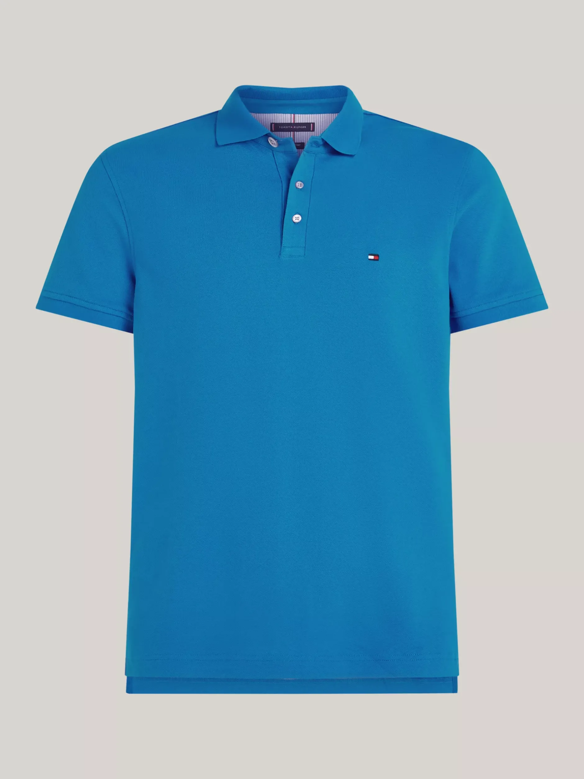Koszulki Polo*Tommy Hilfiger Koszulka Polo O Wąskim Kroju 1985 Collection VIBRANT INDIGO