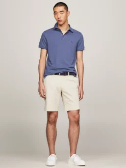 Koszulki Polo*Tommy Hilfiger Koszulka Polo O Wąskim Kroju 1985 Collection FADED INDIGO