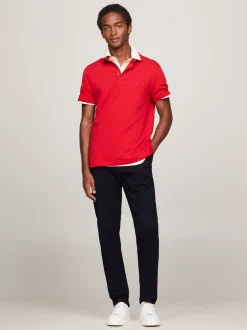 Koszulki Polo*Tommy Hilfiger Koszulka Polo O Wąskim Kroju 1985 Collection PRIMARY RED