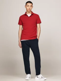 Koszulki Polo*Tommy Hilfiger Koszulka Polo O Wąskim Kroju 1985 Collection DARK MAGMA