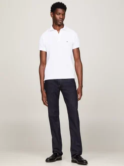 Koszulki Polo*Tommy Hilfiger Koszulka Polo O Wąskim Kroju 1985 Collection WHITE