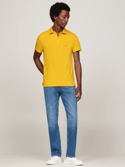 Koszulki Polo*Tommy Hilfiger Koszulka Polo O Wąskim Kroju 1985 Collection PRIMARY YELLOW