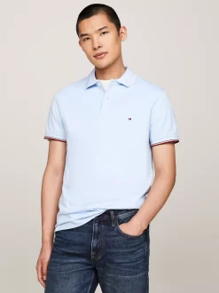 Koszulki Polo*Tommy Hilfiger Koszulka Polo O Wąskim Kroju VESSEL BLUE