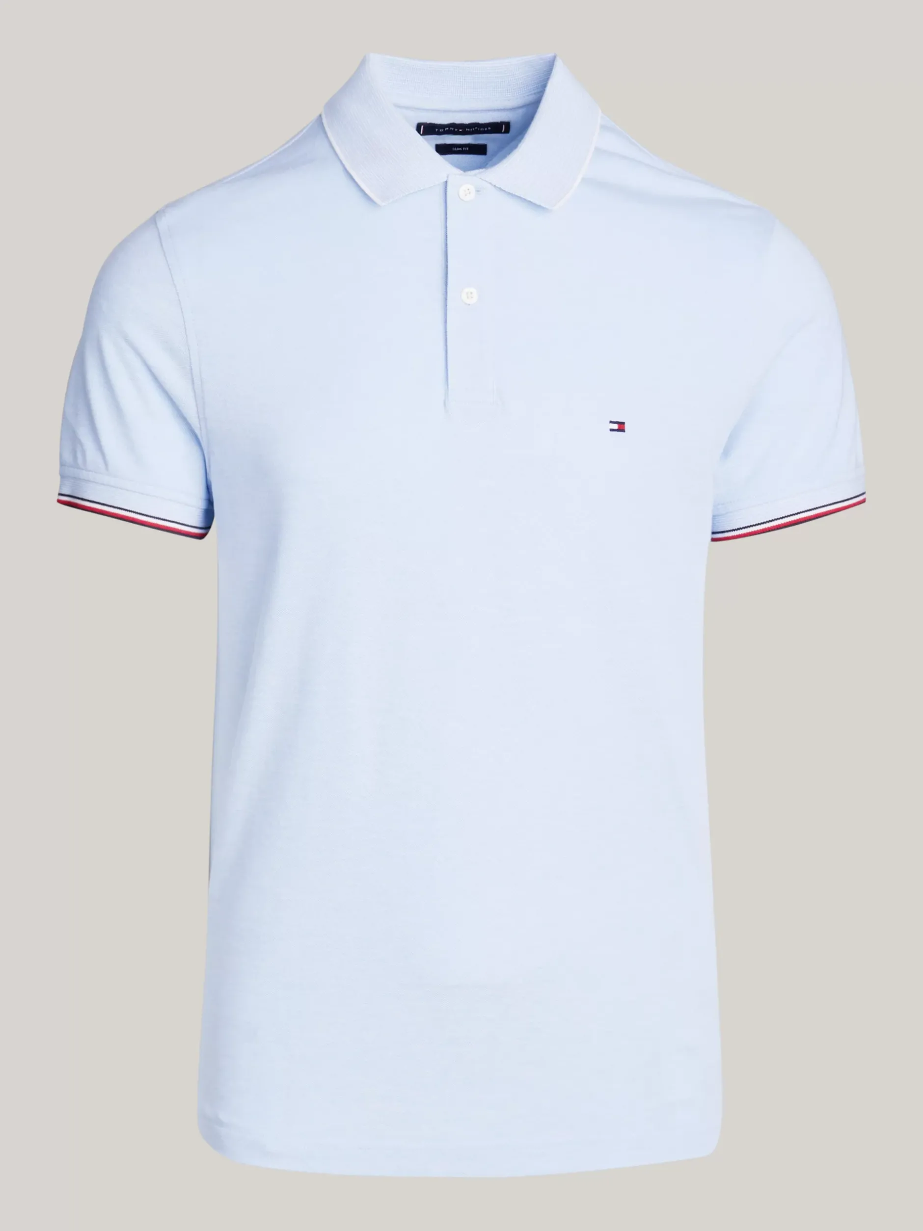 Koszulki Polo*Tommy Hilfiger Koszulka Polo O Wąskim Kroju VESSEL BLUE